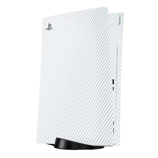 Fibra Carbono Blanco Skin Playstation 5 Fat Xonebrand