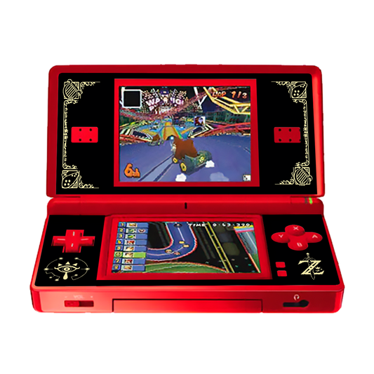 Zelda Black Skin Nintendo DS Lite Xonebrand