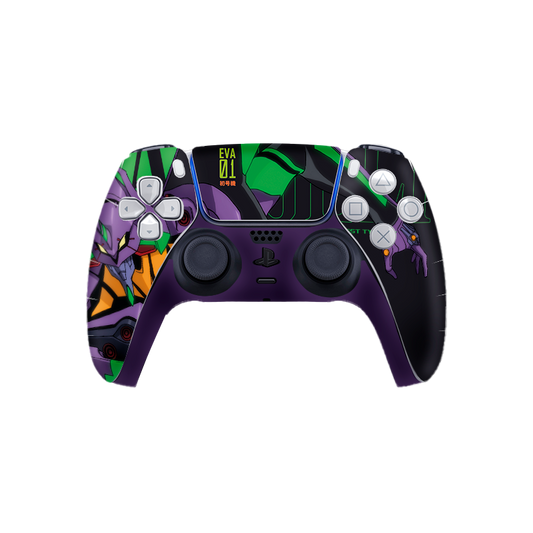 Evangelion Eva 01 Skin Playstation 5 DualSense Full Xonebrand