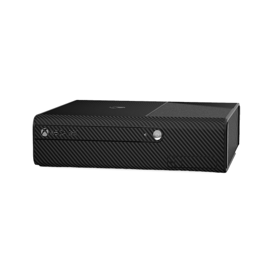 Fibra Carbono Negro Skin Xbox 360 E Xonebrand