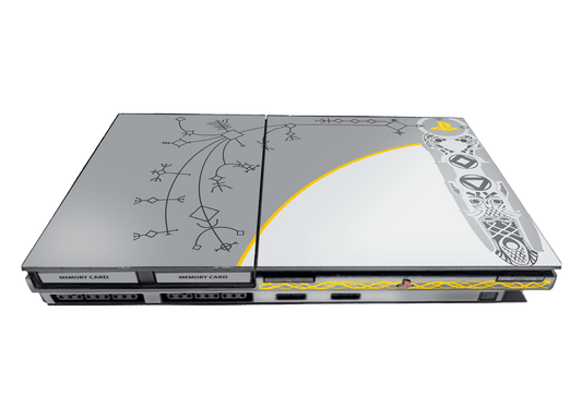 God of War Skin Playstation 2 Slim