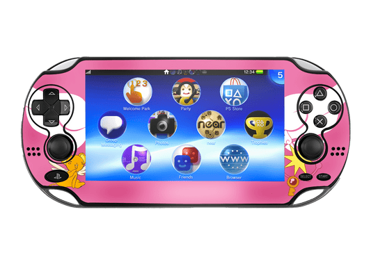 Sakura Card Skin Playstation Portable PSVita Fat Xonebrand