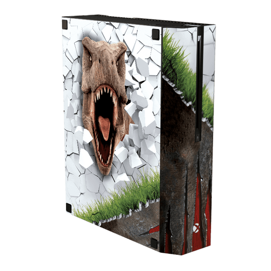 Dinosaurio T-Rex Skin Xbox One Fat Xonebrand