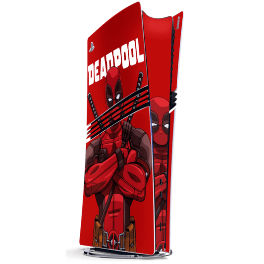 Deadpool Skin Playstation 5 Pro Xonebrand