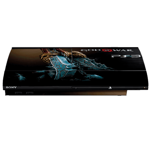 God of War Skin Playstation 3 Super Slim