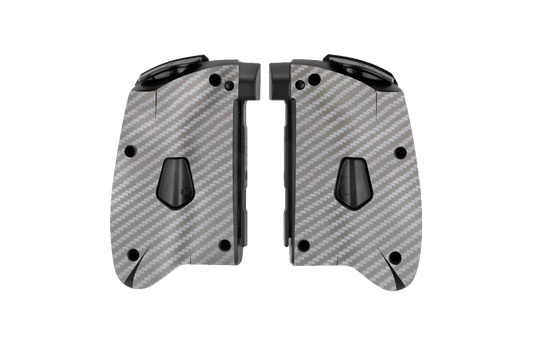 Controle Nintendo Switch Hori em fibra de carbono cinza