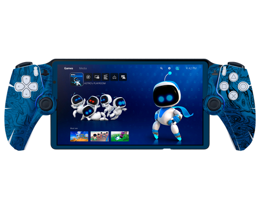 Blue Line Skin Playstation Portal