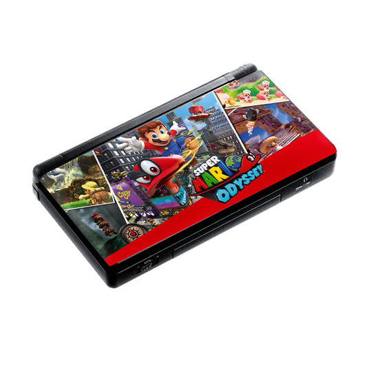 Super Mario Odyssey Skin Nintendo DS Lite Xonebrand