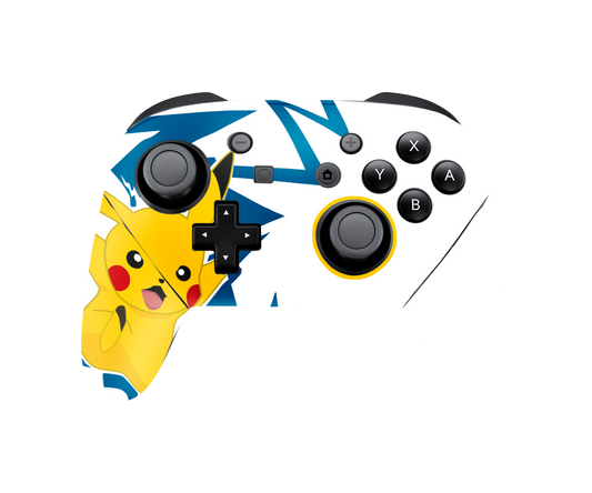 Skin Pokémon Pikachu Controle Nintendo Switch Pro