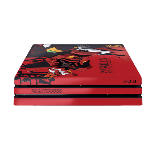 Evangelion Eva 02 Skin Playstation 4 Pro