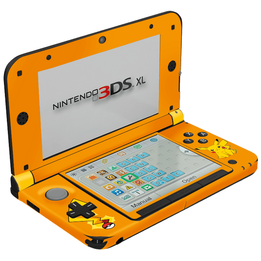 Pokemon Pikachu Skin Nintendo 3Ds XL (2012) Xonebrand