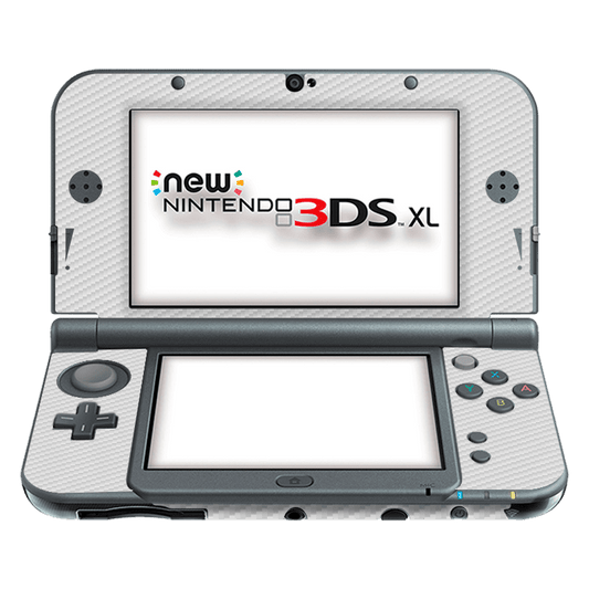 Skin para Nintendo New 3Ds XL edición Fibra Carbono Blanco – Xonebrand