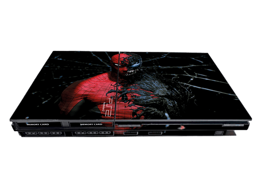 Spiderman vs Venom Skin Playstation 2 Slim Xonebrand