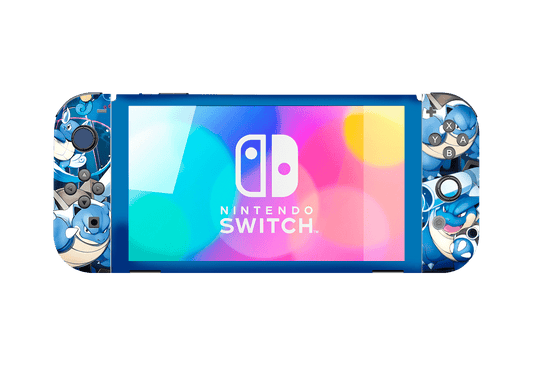 Pokemon Squirtle Skin Nintendo Switch OLED (2021) Xonebrand