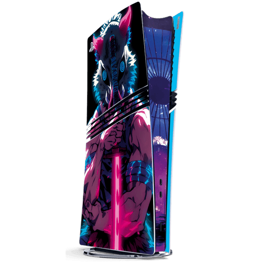 Demon Slayer Inosuke Skin Playstation 5 Pro Xonebrand