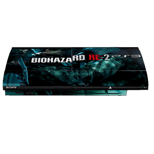 Resident Evil 2 Skin Playstation 3 Super Slim Xonebrand