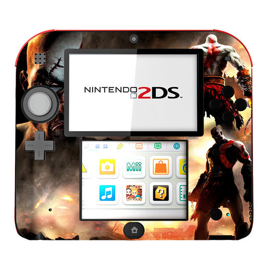 Skin para Nintendo 2Ds edición God of War – Xonebrand