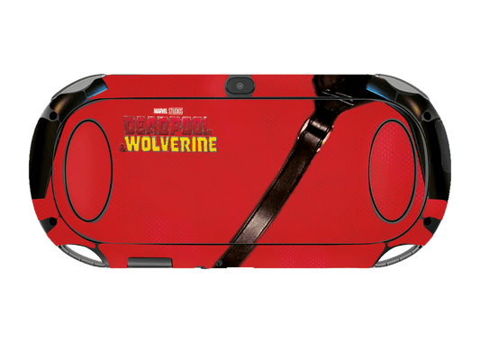 Deadpool vs Wolverine Skin Playstation Portable PSVita Fat