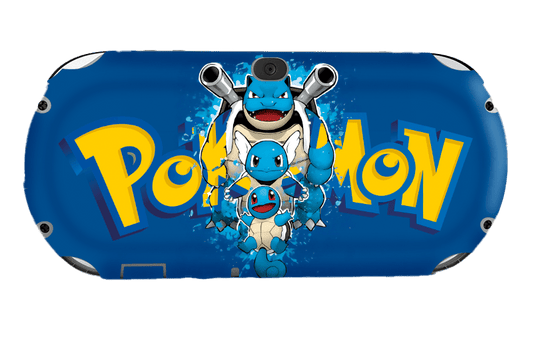 Pokemon Squirtle Skin Playstation Portable PSVita Slim Xonebrand