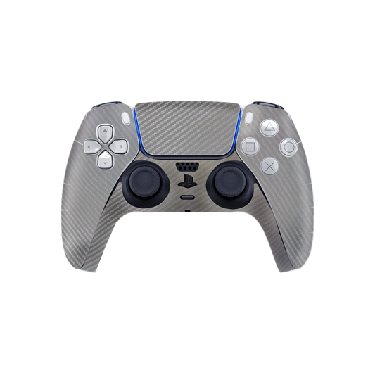 Fibra Carbono Gris Skin Playstation 5 DualSense Full Xonebrand