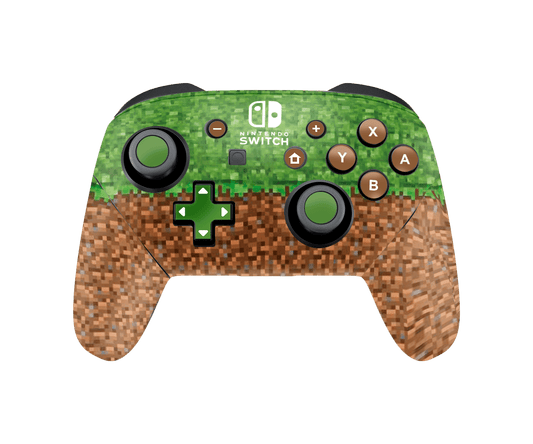 Minecraft Skin Nintendo Switch Pro Controller Xonebrand