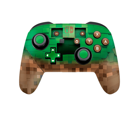Minecraft Skin Nintendo Switch Pro Controller Xonebrand