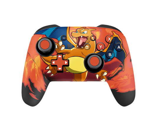 Pokemon Charizard Skin Nintendo Switch Pro Controller Xonebrand
