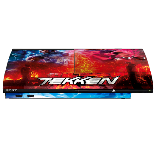 Tekken Skin Playstation 3 Super Slim Xonebrand