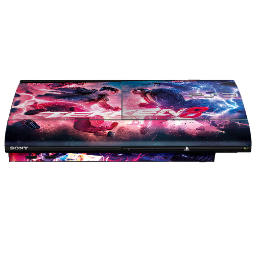 Tekken 8 Skin Playstation 3 Super Slim Xonebrand