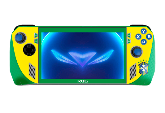Selección Brasil Skin Asus Rog Ally Xonebrand