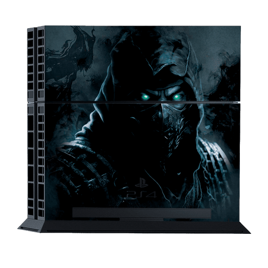 Mortal Kombat Scorpion Skin Playstation 4 Fat Xonebrand
