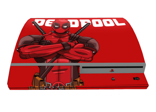 Deadpool Skin Playstation 3 Fat Xonebrand