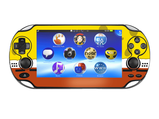 Bob Esponja Skin Playstation Portable PSVita Fat Xonebrand