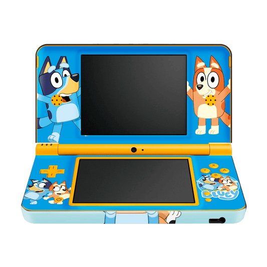 Bluey Skin Nintendo DSi XL (2009) Xonebrand