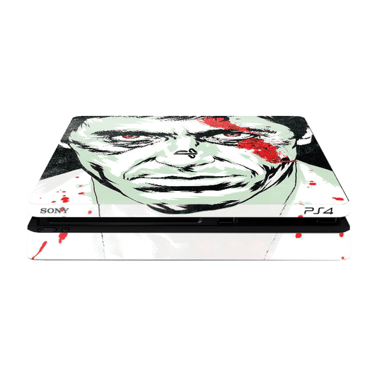 Cara Cortada Skin Playstation 4 Slim Xonebrand