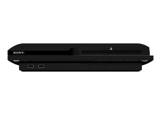 Mate Negro Skin Playstation 3 Slim Xonebrand