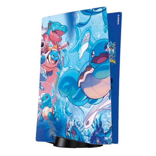 Pokemon Squirtle Skin Playstation 5 Fat Xonebrand