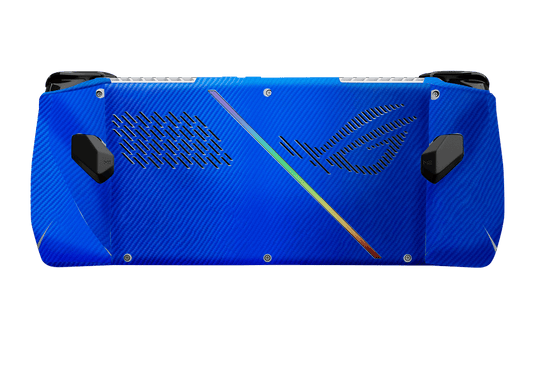 Fibra Carbono Azul Skin Asus Rog Ally Xonebrand