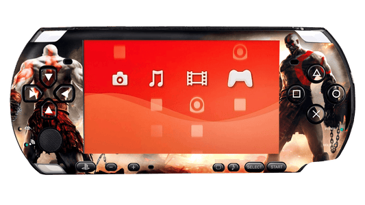 God of War Skin Playstation Portable (PSP) Xonebrand