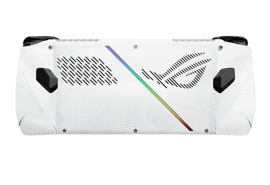 Fibra Carbono Blanco Skin Asus Rog Ally Xonebrand