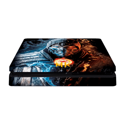 Mortal Kombat Skin Playstation 4 Slim Xonebrand
