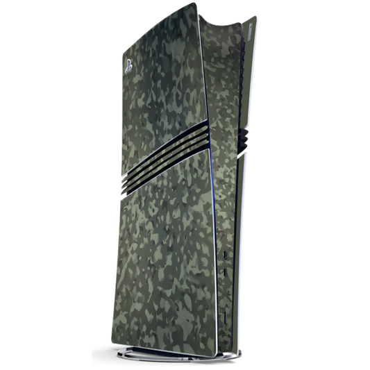 Camuflado Verde Skin Playstation 5 Pro Xonebrand