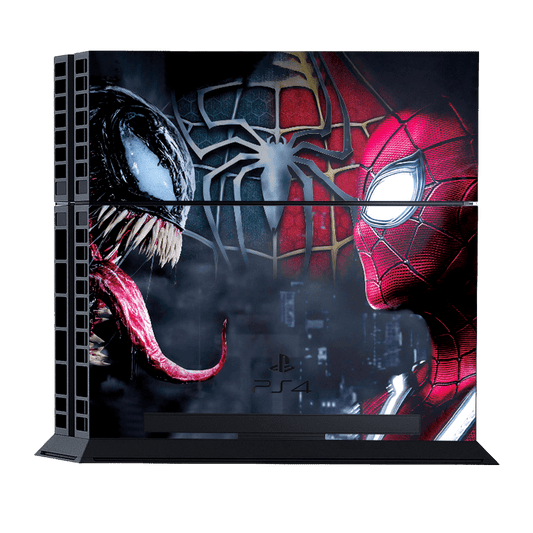 Spiderman vs Venom Skin Playstation 4 Fat Xonebrand