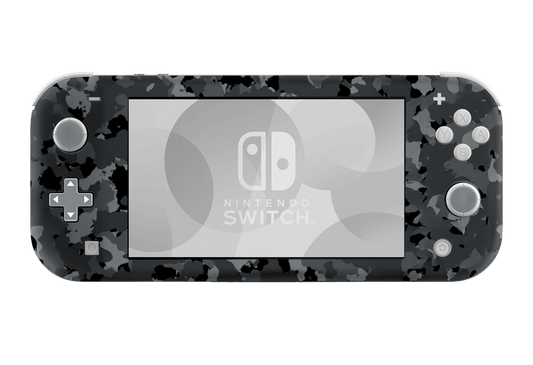 Camuflado Negro Skin Nintendo Switch Lite Xonebrand