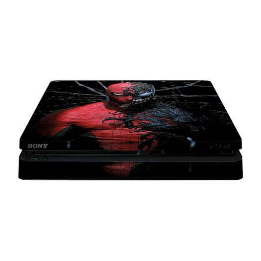 Spiderman vs Venom Skin Playstation 4 Slim Xonebrand