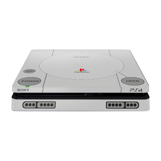 Modelo PS1 Skin Playstation 4 Slim Xonebrand