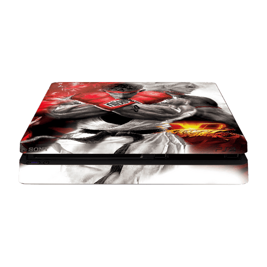 Street Fighter Skin Playstation 4 Slim Xonebrand