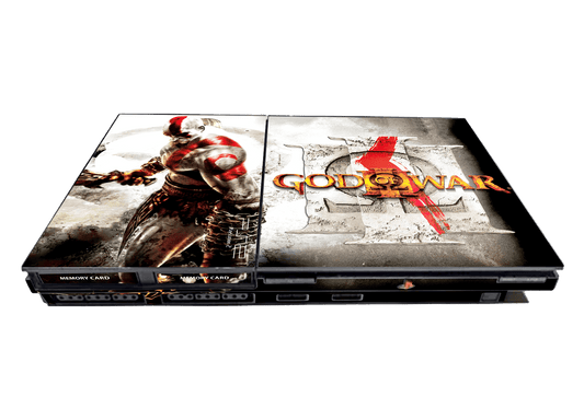 God of War III Skin Playstation 2 Slim