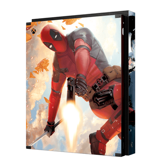 Deadpool Skin Xbox One X Xonebrand