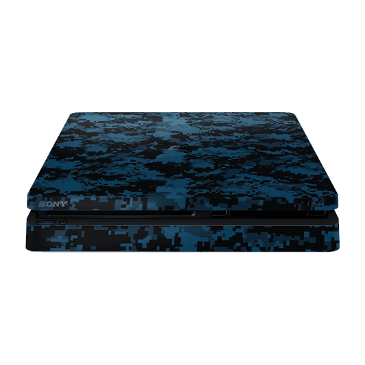 Camuflado Azul Skin Playstation 4 Slim